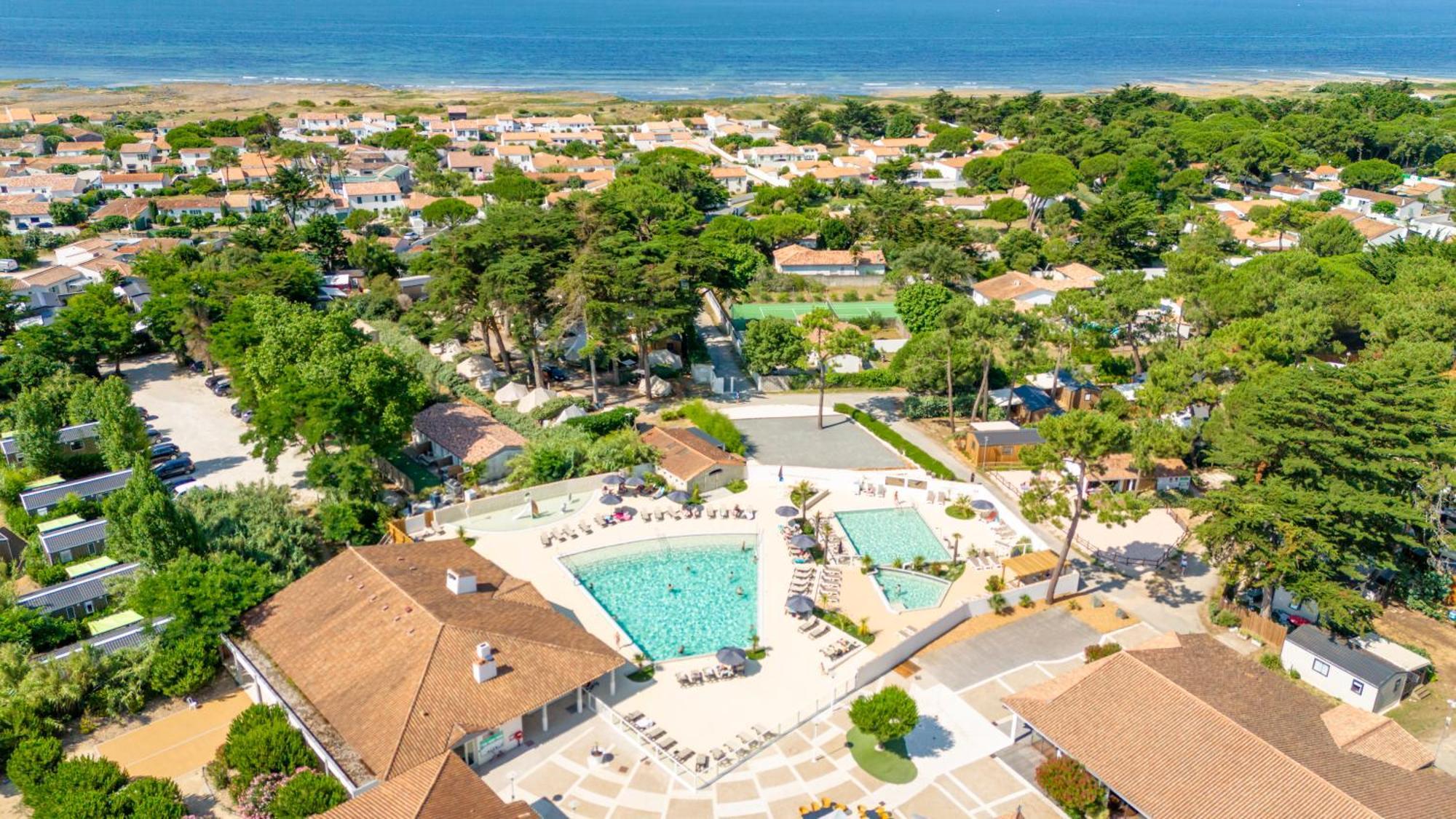 Camping Les Grenettes Sainte-Marie-de-Re Bagian luar foto